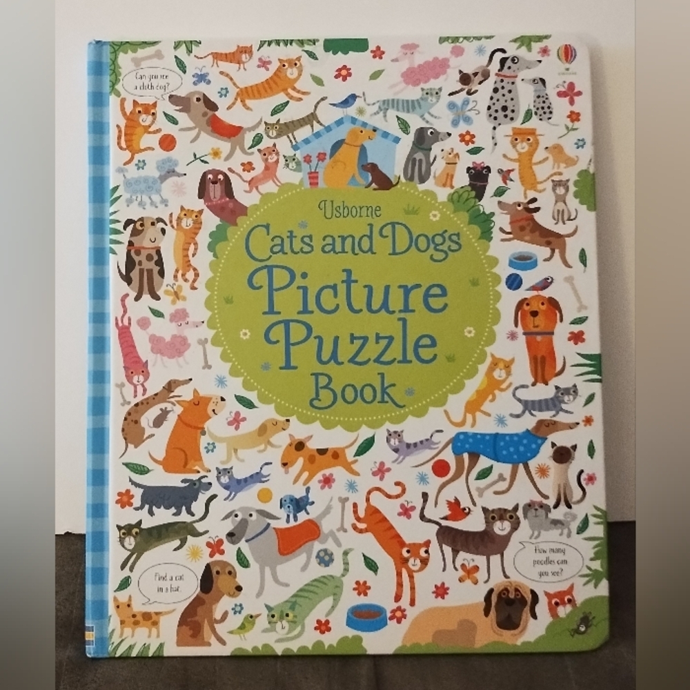 Usborne Cats and Dogs Picture Puzzle Book